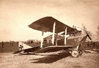 Aereo austriaco catturato - novembre 1915