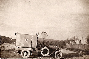 Autoambulanza verso Gorizia