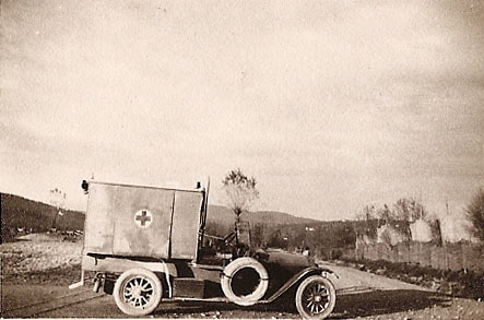 Autoambulanza verso Gorizia