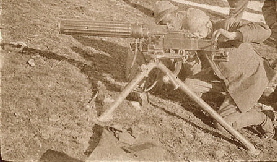 Mitragliatrici in azione