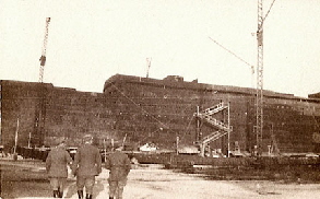 Monfalcone - Il cantiere - La nave