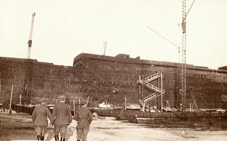 Monfalcone - Il cantiere - La nave