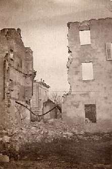 Montefiascone - Una casa distrutta