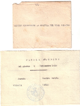 parola d'ordine