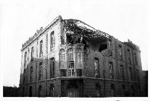 Edificio bombardeado