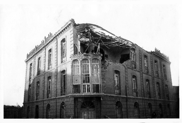 Edificio bombardeado