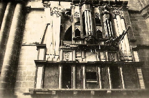 Iglesia bombardeada