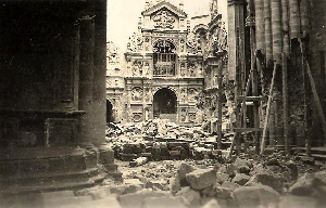 Iglesia bombardeada