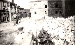 Iglesia bombardeada