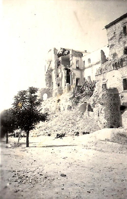 Castillo bombardeado