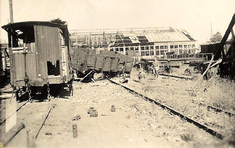 Estacin y talleres de ferrocarril de Durango