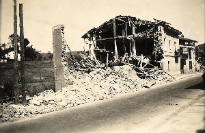 Pueblo bombardeado