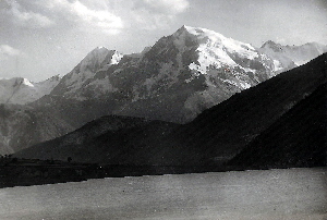 Lago della Muta coll'Ortler