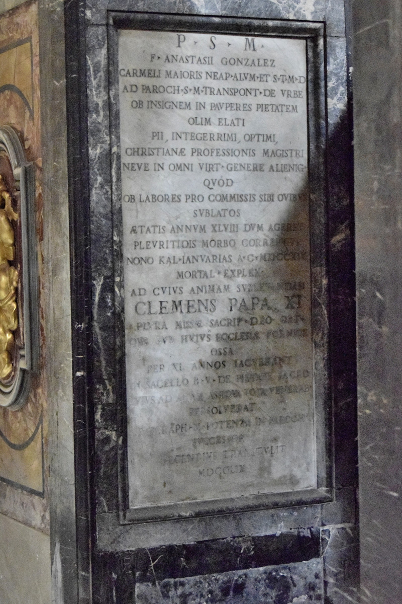 Via_in Traspontina-Chiesa_di_S_Maria_in_Traspntina-Lapide_di_Anastasio_Gonzalez-1759