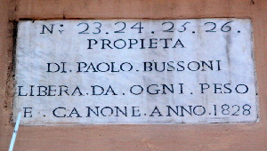 Via_Laurina-Targa_di_proprieta_al_n_25