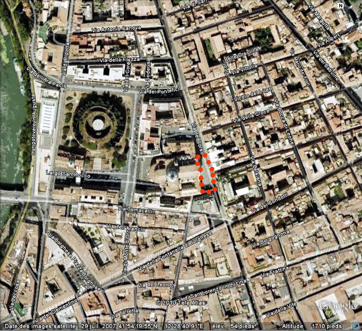 Piazza San Carlo al Corso - Campo Marzio