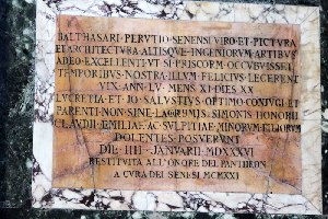 Piazza_della_Rotonda-Pantheon-Lapide_di_Baldassarre_Peruzzi-1921