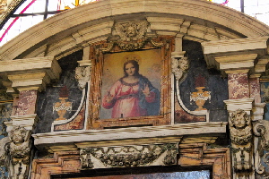 Piazza_di_S_Lorenzo_in_Lucina-Chiesa_omonima-Cappella_di_S_Giacinta_Marescotti-Immagine_Madonna_delle_Grazie