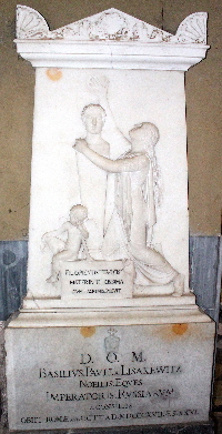 Piazza_di_S_Lorenzo_in_Lucina-Chiesa_omonima-Lapide_di_Paolo_Basilio_Lisakewitz-1817