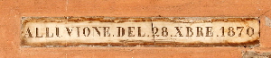 Piazza_di_S_Lorenzo_in_Lucina-Chiesa_omonima-Portico-Lapide_1870