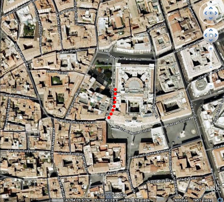 Via della Missione - Colonna