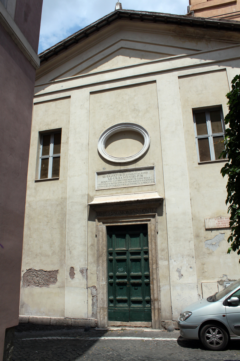 Via della Madonna dei Monti - Chiesa di san Salvatore in Suburra - ingresso primitivo