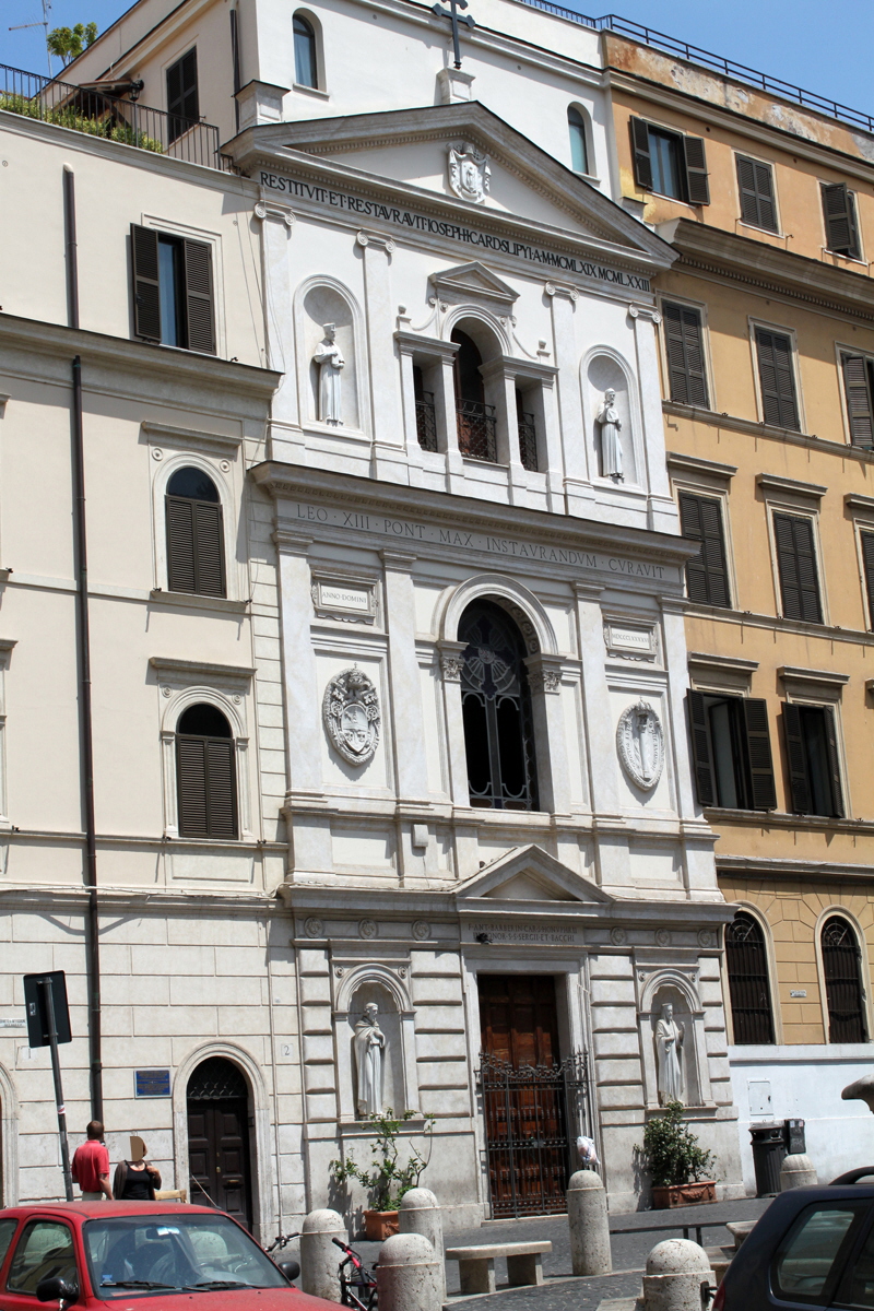 Piazza della Madonna dei Monti - Chiesa dei SS Sergio e Bacco - Madonna del Pascolo