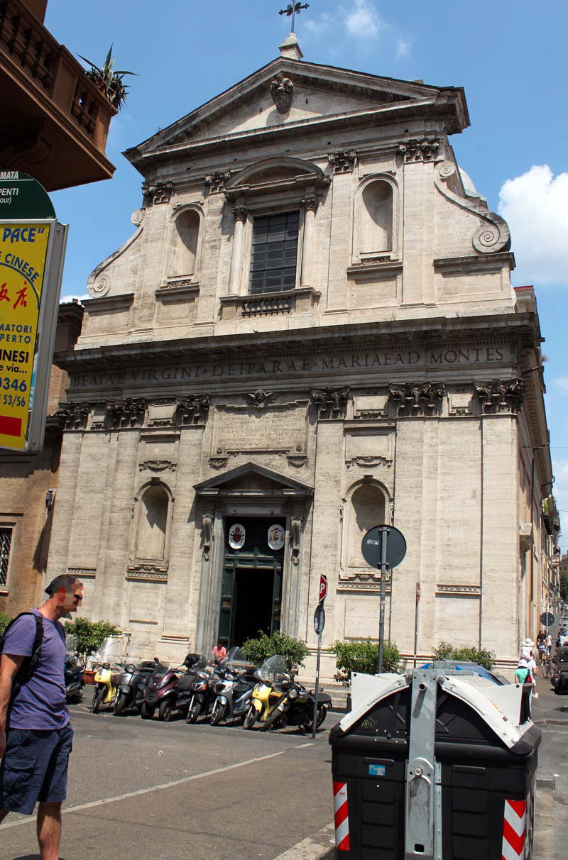 Via della Madonna dei Monti - Chiesa della Madonna dei Monti