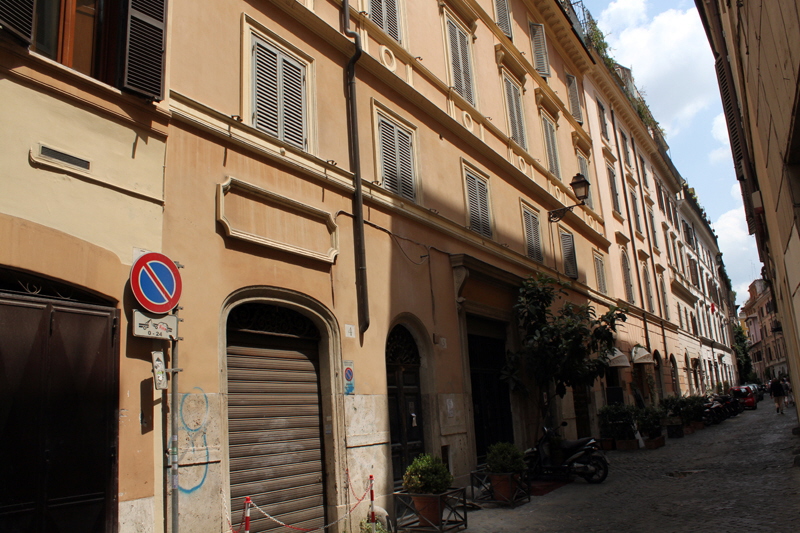 Via della Madonna dei Monti n-5-7 - Casa del XVIII sec