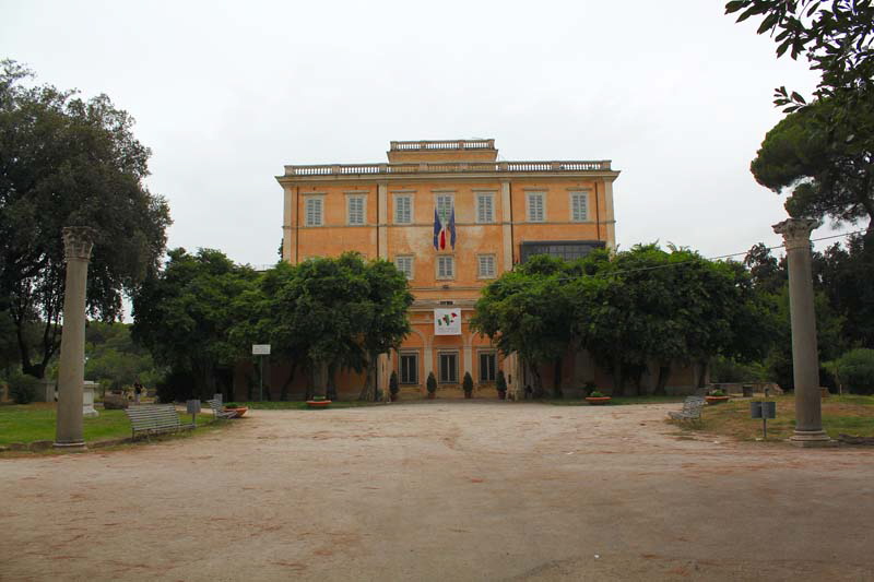 via della Navicella - Villa Celimontana - Palazzina Mattei