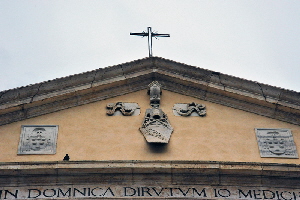 via della Navicella - chiesa di S Maria in Domnica - Frontone (2)