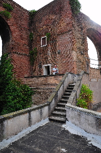 via di S Paolo della Croce - Chiesa di S Tommaso in Formis - Cella di S Giovanni de Matha - percorso (2)