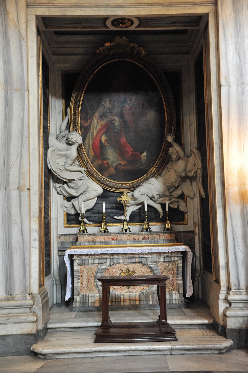 Piazza di S Maria Maggiore - Altare di San Leone Magno