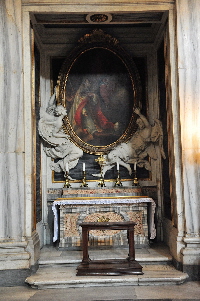 Piazza di S Maria Maggiore - Altare di San Leone Magno