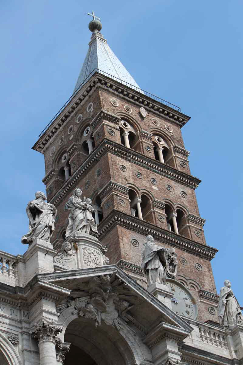 Piazza di S Maria Maggiore - Chiesa di S Maria Maggiore - Campanile