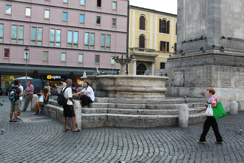 Piazza di S Maria Maggiore - Fontana