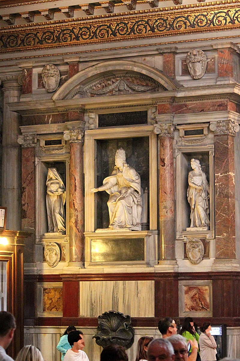 Piazza di S Maria Maggiore - Tomba Nicola IV  - 1288-1292 - Leonardo Sormani 1573bis