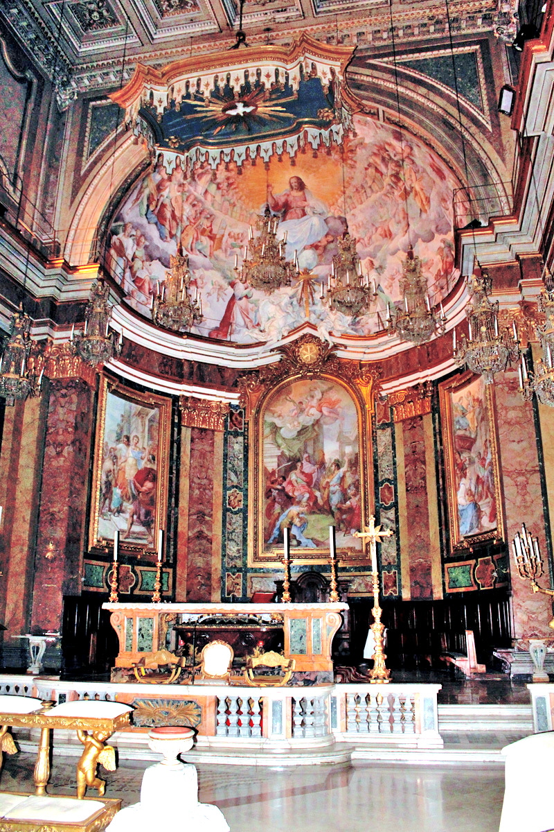 Piazza dei SS Giovanni e Paolo -  Chiesa di S Giovanni e Paolo - Abside (5)_01A