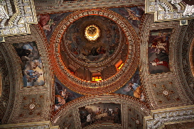 Piazza dei SS Giovanni e Paolo -  Chiesa di S Giovanni e Paolo - Cupola