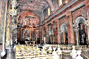 Piazza dei SS Giovanni e Paolo -  Chiesa di S Giovanni e Paolo - Navata Centrale (3)_01A