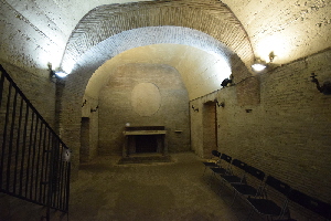Vicolo_di Scauro-Case del Celio-Sala_accesso_Confessio