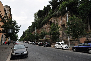 via Claudia - Mura di fondazione del Tempio di Claudio (7)