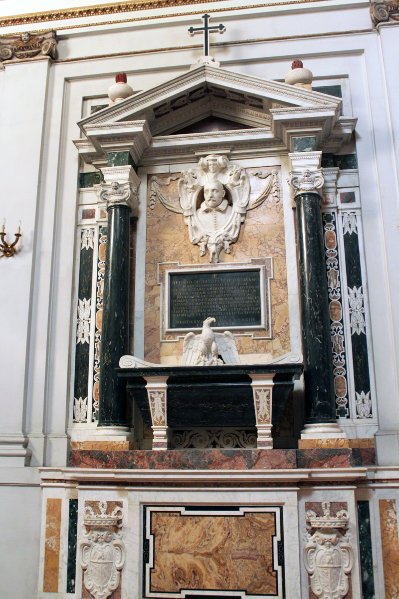 via di S Prassede - Chiesa di S Prassede - Cappella Olgiati - Monumento Septimio Olgiato_01