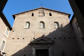 via di S Prassede - Chiesa di S Prassede - Portico (6)