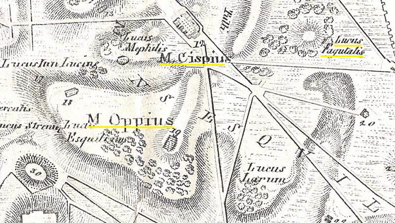 Piazza della Suburra - Oppius, Cispius e Fagutal