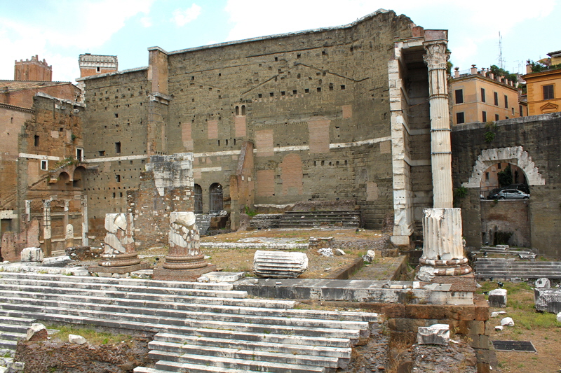 Via Tor de Conti - Foro di Augusto - Tempio di Marte Ultore (2)