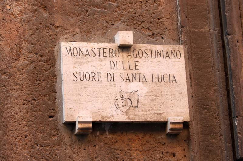 via in Selci - Monastero di S Lucia in Selci (2)