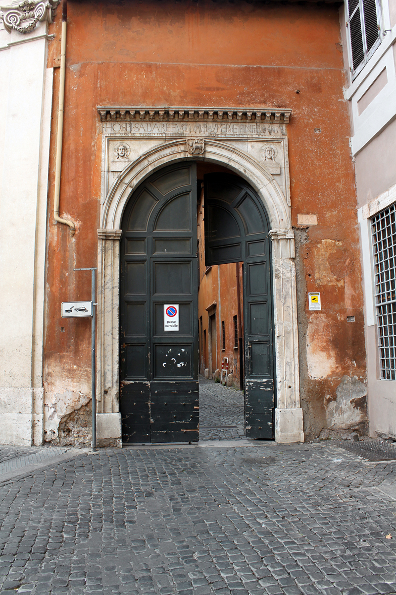 via di S Stefano Rotondo - Azienda Ospitaliera di S  Giovanni - Addolorata - Ingresso