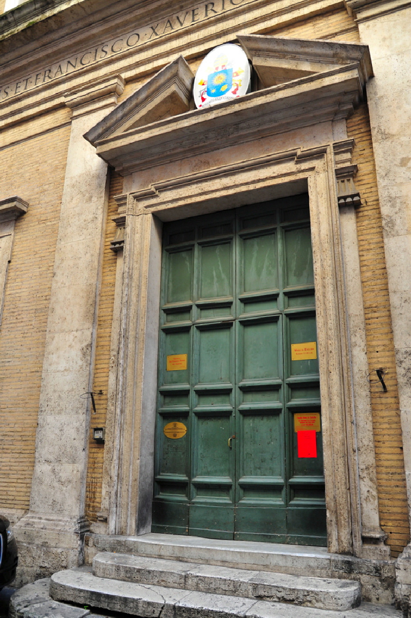 Via_del_Carovita-Chiesa_di_San_Francesco_Saverio-Ingresso