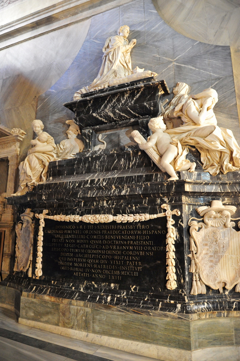 Piazza_della_Minerva-Chiesa_di_S_Maria_sopra_Minerva-Lapide_del_Card_Domenico_Silvestri-1653